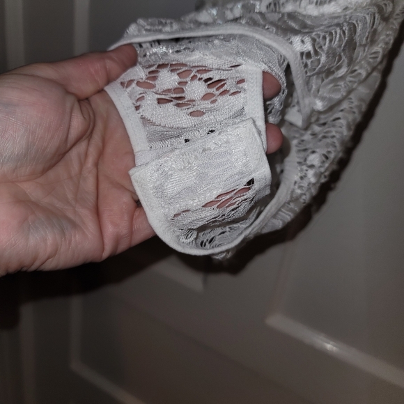 Ohyeahlady white one piece lingerie NWOT - Picture 10 of 13